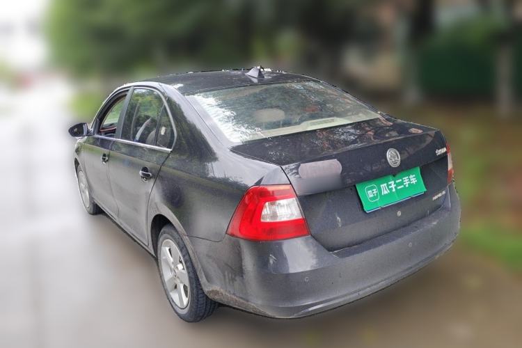 Used Skoda Rapid 2013 1.6L Manual Smart Selection Model Rear Left 45 Deg