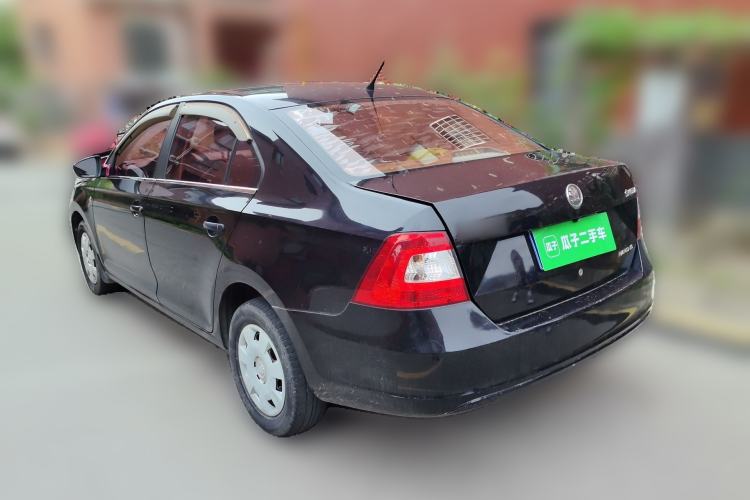 Used Skoda Rapid 2013 1.6L Manual Enjoyment Model Rear Left 45 Deg