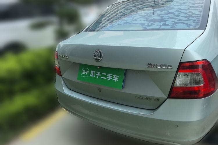 Used Skoda Rapid 2013 1.6L Manual Smart Selection Model Rear
