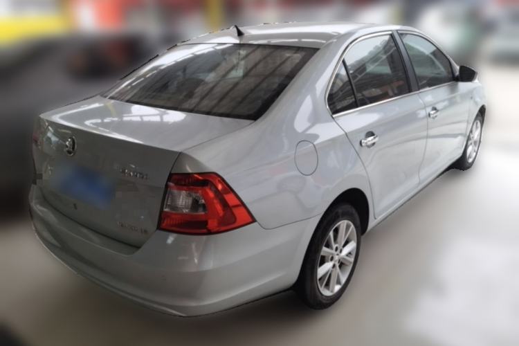 Used Skoda Rapid 2013 1.6L Automatic Preferred Model Rear Right 45 Deg