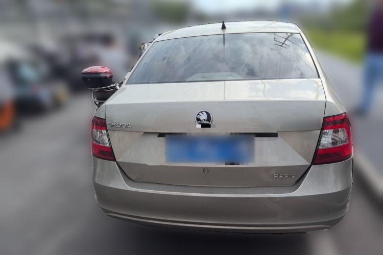 Used Skoda Rapid 2013 1.6L Manual Smart Selection Model Rear