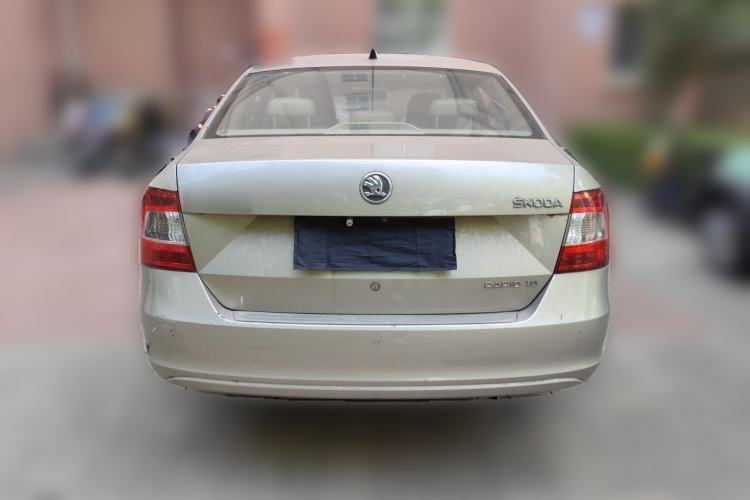 Used Skoda Rapid 2013 1.6L Automatic Preferred Model Rear