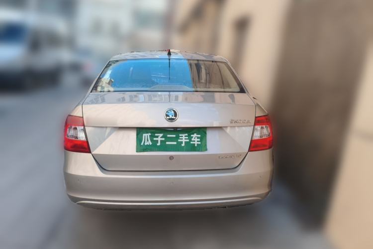 Used Skoda Rapid 2013 1.6L Automatic Smart Selection Model Rear