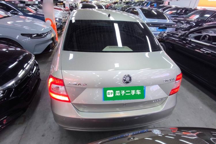 Used Skoda Rapid 2013 1.6L Automatic Smart Selection Model Rear