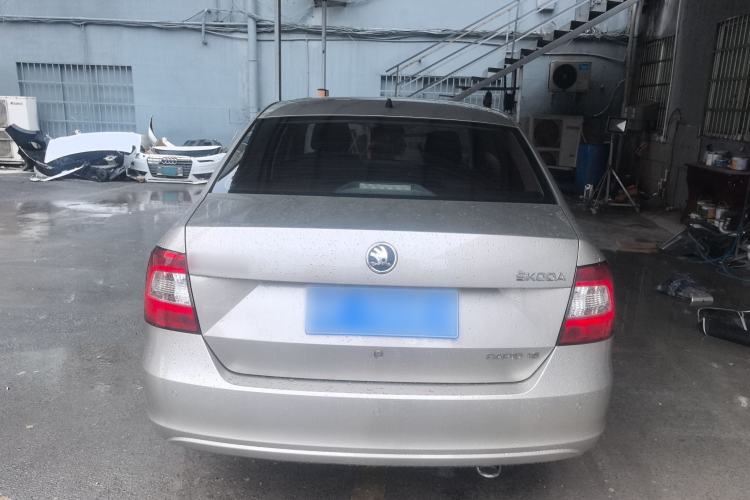 Used Skoda Rapid 2013 1.6L Automatic Smart Selection Model Rear