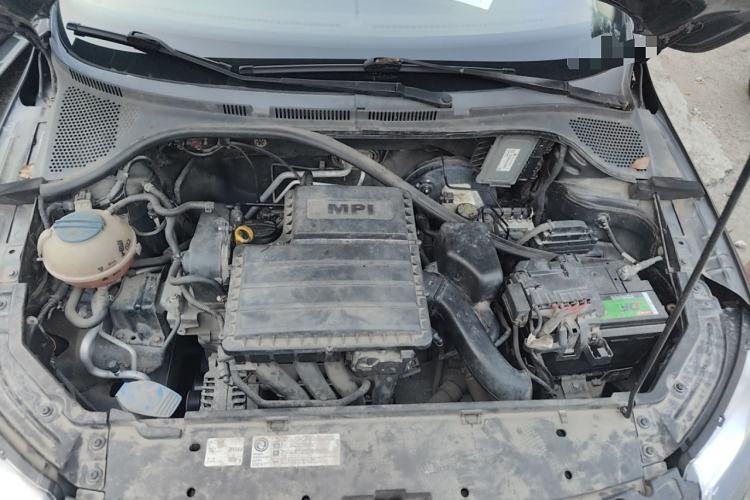 Used Skoda Rapid 2013 1.6L Automatic Smart Selection Model Engine Bay