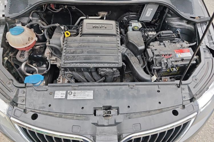 Used Skoda Rapid 2013 1.6L Automatic Smart Selection Model Engine Bay