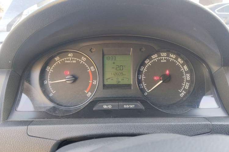 Used Skoda Rapid 2013 1.4L Manual Enjoyment Model Instrument Cluster