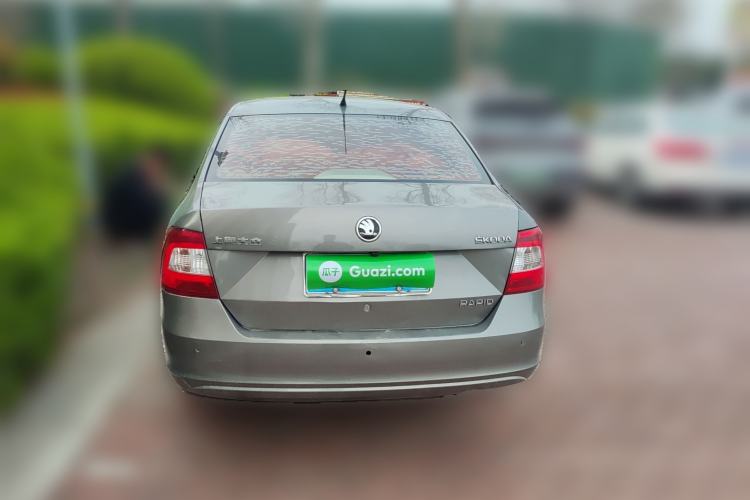 Used Skoda Rapid 2013 1.6L Automatic Smart Selection Model Rear