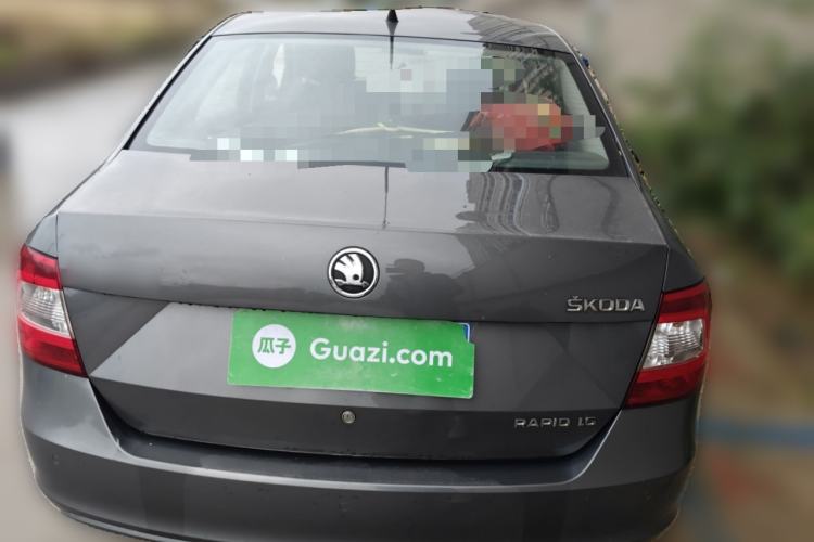 Used Skoda Rapid 2013 1.6L Automatic Smart Selection Model Rear