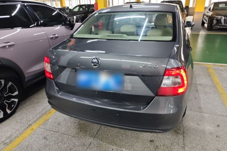 Used Skoda Rapid 2013 1.6L Automatic Smart Selection Model Rear
