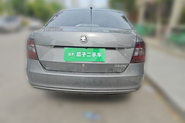 Used Skoda Rapid 2013 1.6L Automatic Smart Selection Model Rear