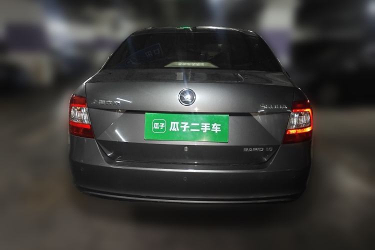 Used Skoda Rapid 2013 1.6L Manual Smart Selection Model Rear