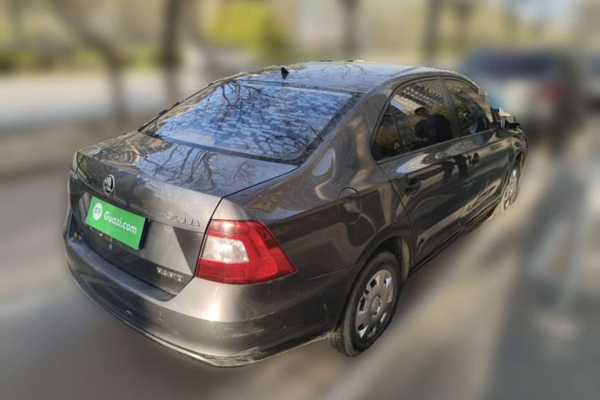 Used Skoda Rapid 2013 1.6L Automatic Enjoyment Model Rear Right 45 Deg