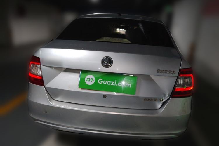 Used Skoda Rapid 2013 1.6L Automatic Smart Selection Model Rear