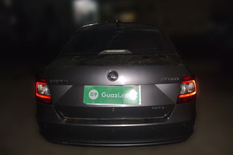 Used Skoda Rapid 2013 1.6L Automatic Smart Selection Model Rear