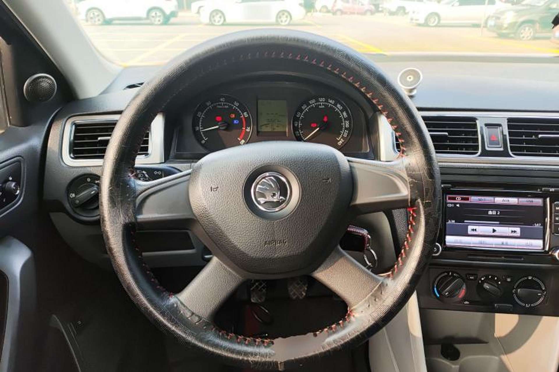 Used Skoda Rapid 2013 1.6L Manual Enjoyment Model Steering Wheel