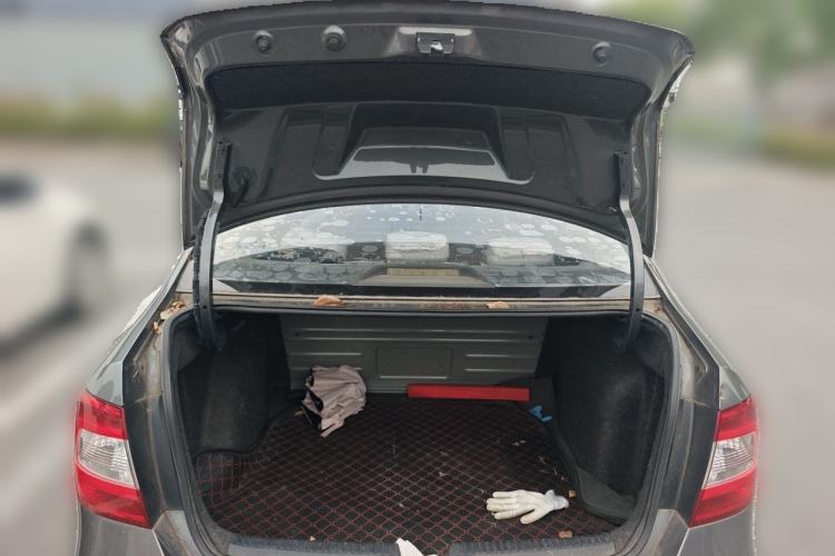 Used Skoda Rapid 2013 1.6L Manual Enjoyment Model Trunk