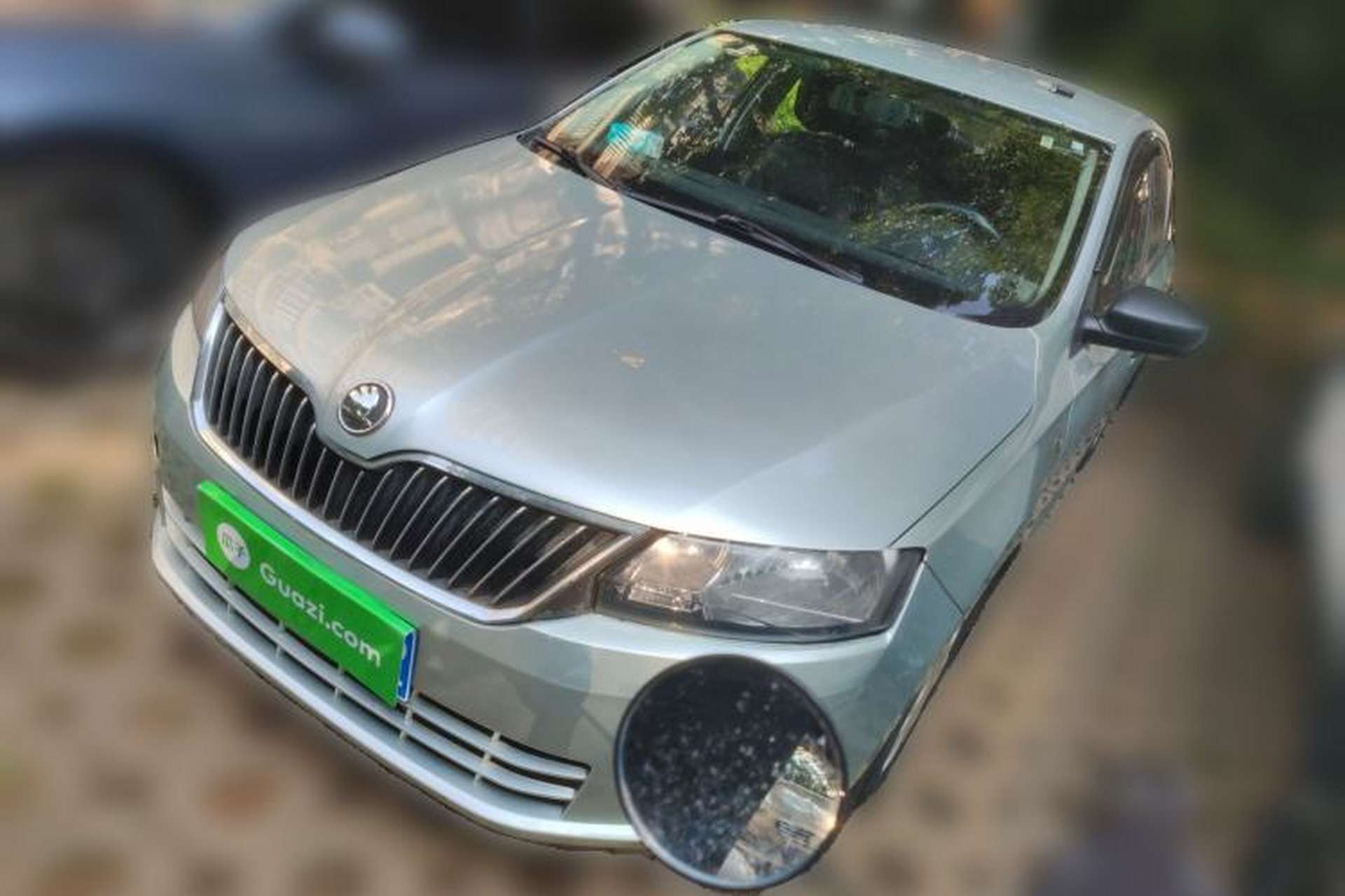 Used Skoda Rapid 2013 1.6L Manual Enjoyment Model Front Left 45 Deg