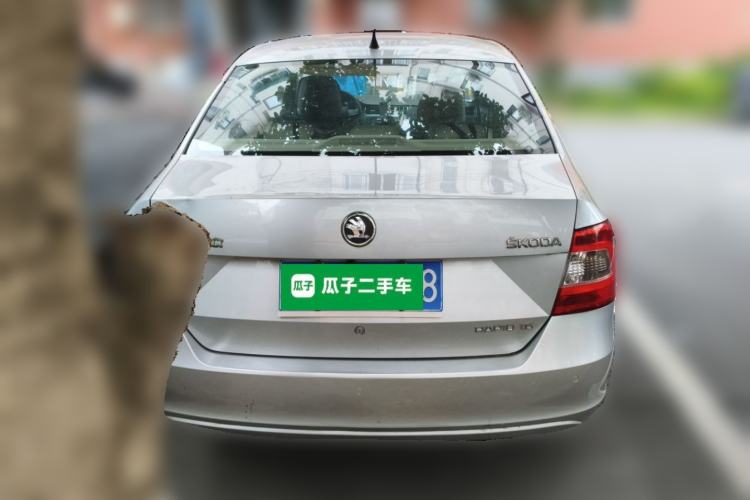 Used Skoda Rapid 2013 1.6L Manual Smart Selection Model Rear