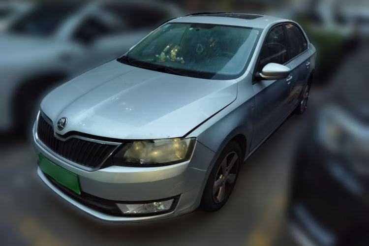 Ojetý Skoda Rapid 2013 1.6L Automatic Smart Selection Model Guazi used car, China used car export, Used car for sale, Used cars, Cheapest cars for sale