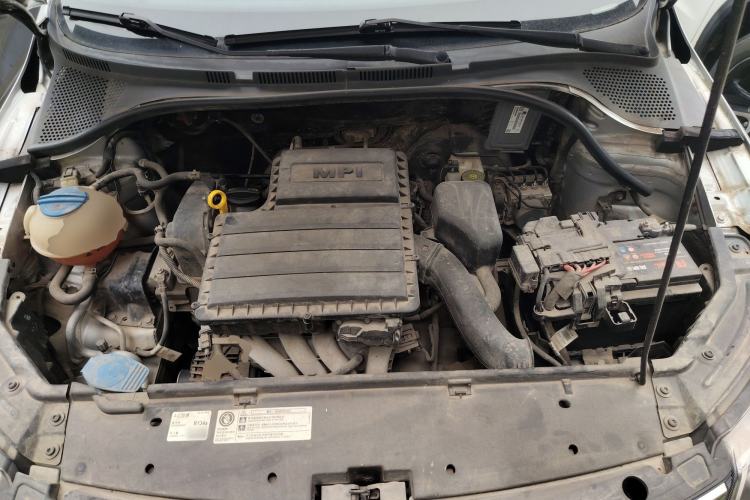 Used Skoda Rapid 2013 1.6L Manual Smart Selection Model Engine Bay