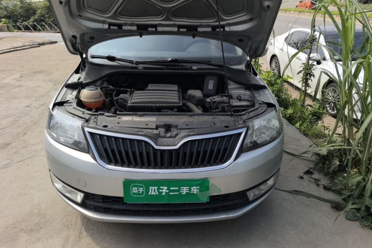 Used Skoda Rapid 2013 1.6L Automatic Smart Selection Model Engine Bay