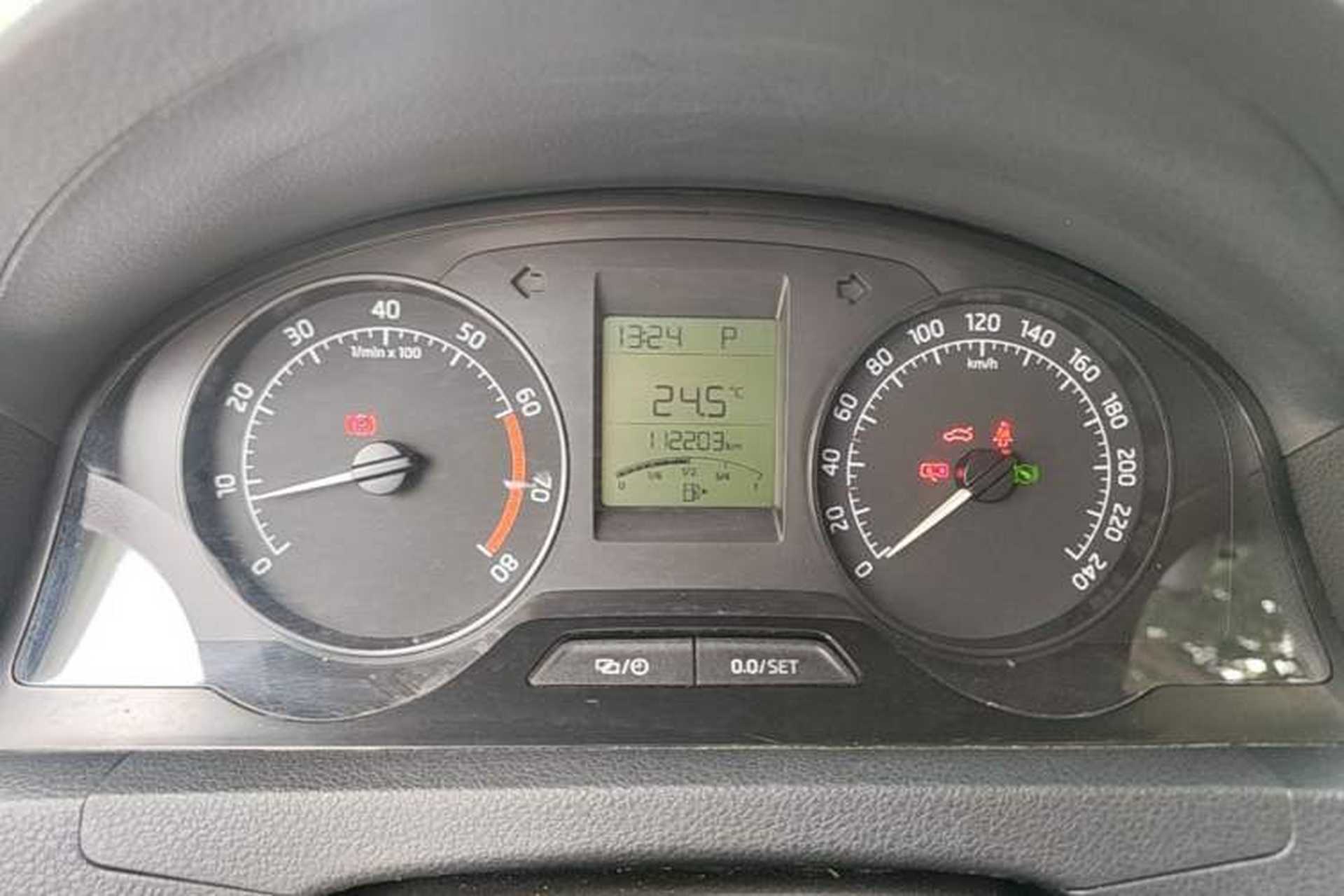 Used Skoda Rapid 2013 1.6L Manual Enjoyment Model Instrument Cluster