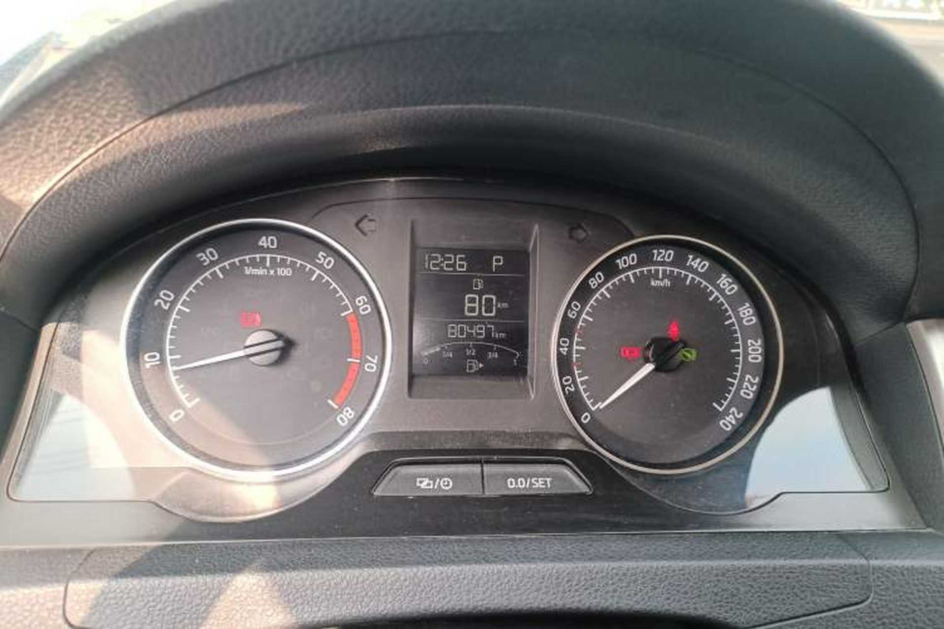 Used Skoda Rapid 2013 1.6L Automatic Preferred Model Instrument Cluster