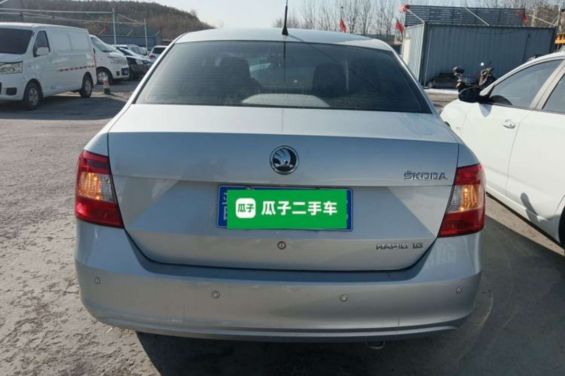 Used Skoda Rapid 2013 1.6L Manual Enjoyment Model Rear
