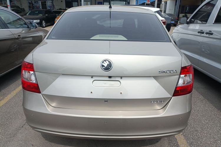Used Skoda Rapid 2013 1.6L Automatic Smart Selection Model Rear