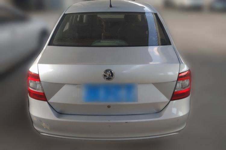 Used Skoda Rapid 2013 1.6L Manual Smart Selection Model Rear