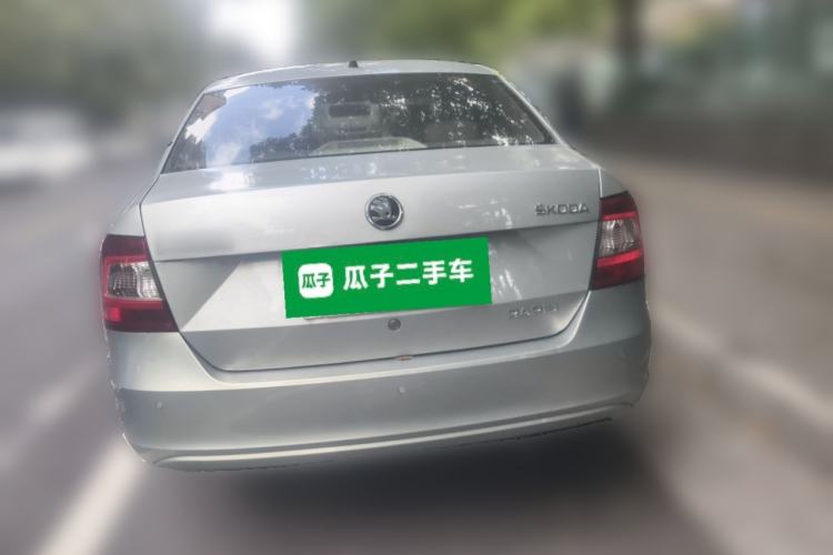 Used Skoda Rapid 2013 1.6L Automatic Smart Selection Model Rear