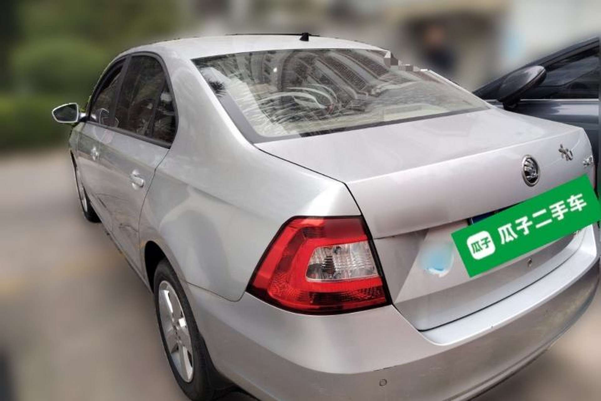Used Skoda Rapid 2013 1.6L Manual Smart Selection Model Rear Left 45 Deg