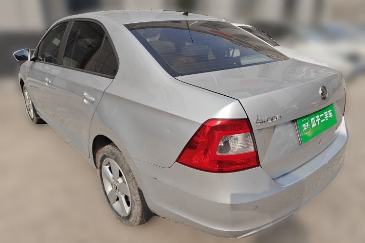 Used Skoda Rapid 2013 1.4L Manual Smart Selection Trim Rear Left 45 Deg