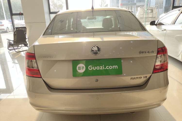 Used Skoda Rapid 2013 1.6L Automatic Smart Selection Model Rear