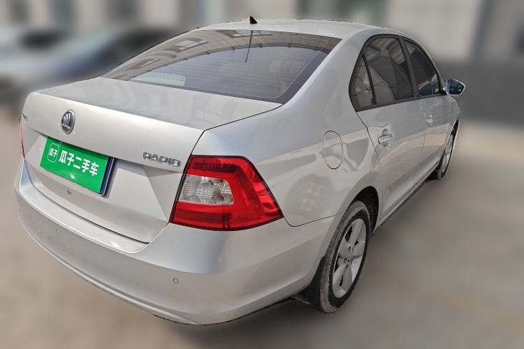 Used Skoda Rapid 2013 1.4L Manual Smart Selection Trim Rear Right 45 Deg