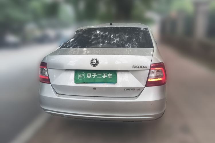 Used Skoda Rapid 2013 1.6L Automatic Smart Selection Model Rear