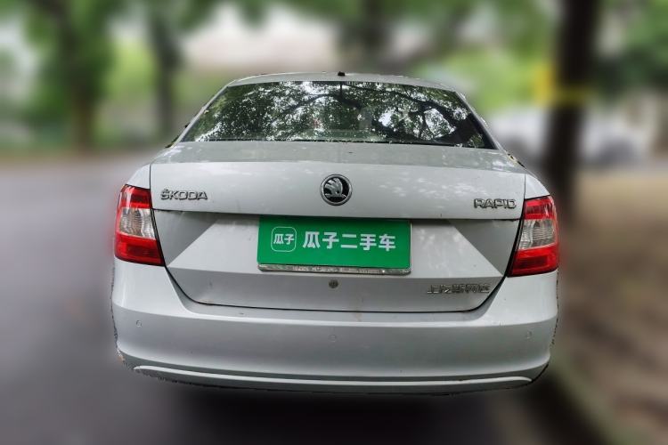 Used Skoda Rapid 2013 1.6L Automatic Smart Selection Model Rear