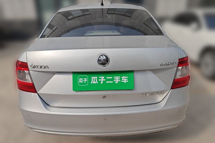 Used Skoda Rapid 2013 1.4L Manual Smart Selection Trim Rear