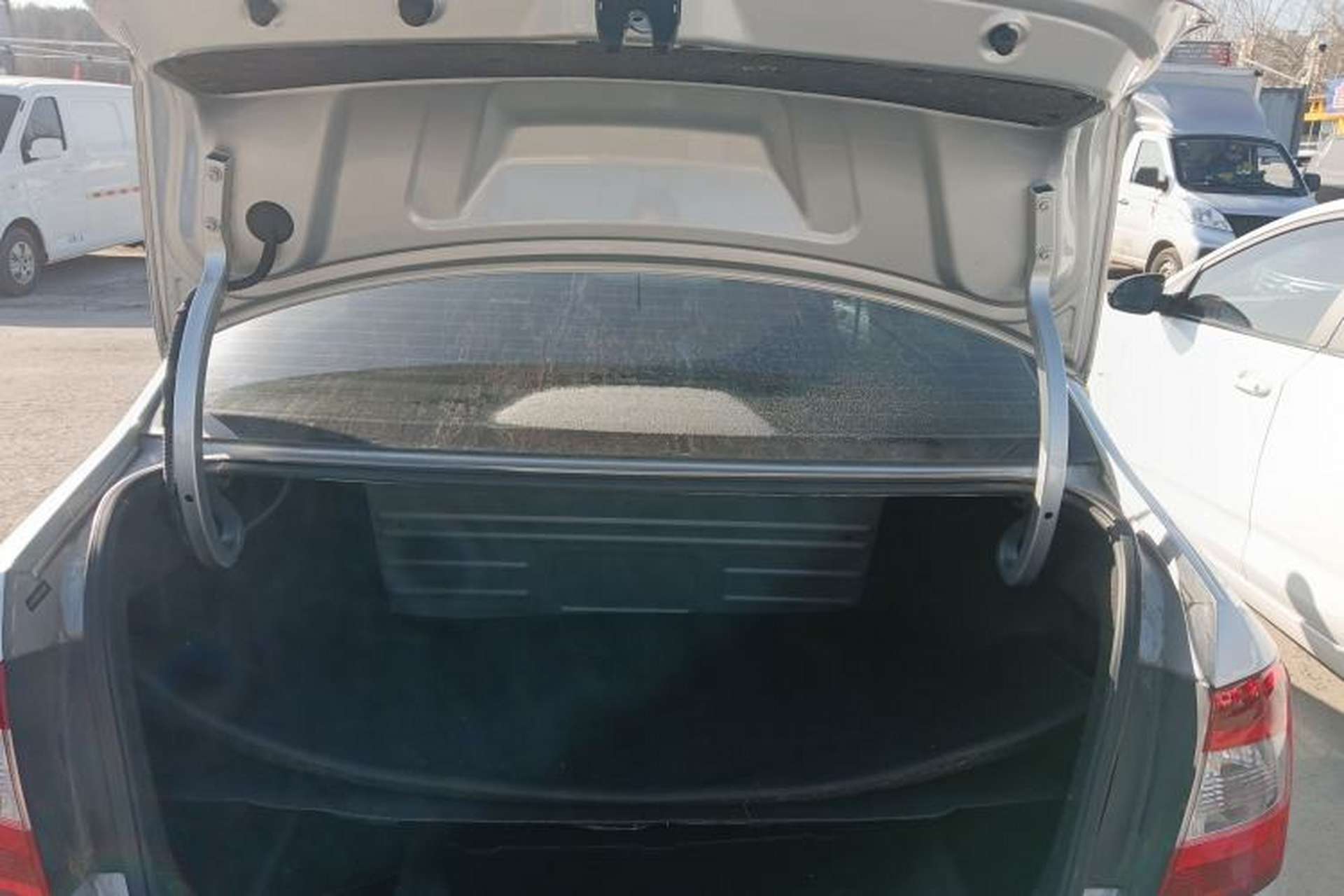 Used Skoda Rapid 2013 1.6L Manual Enjoyment Model Trunk