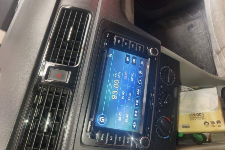 Used Skoda Rapid 2013 1.4L Manual Enjoyment Model Audio And AC Panel