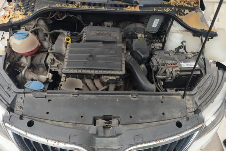 Used Skoda Rapid 2013 1.6L Manual Smart Selection Model Engine Bay