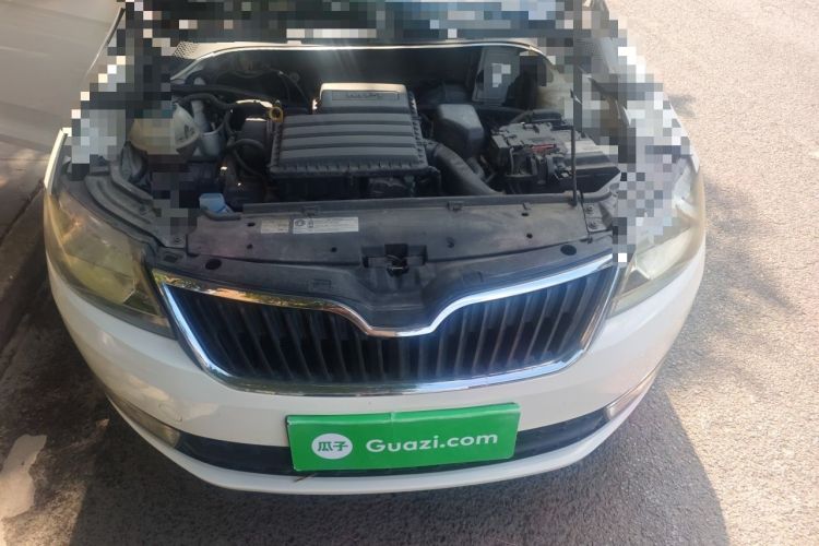 Used Skoda Rapid 2013 1.6L Automatic Smart Selection Model Engine Bay