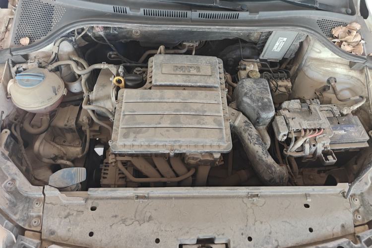 Used Skoda Rapid 2013 1.6L Manual Smart Selection Model Engine Bay