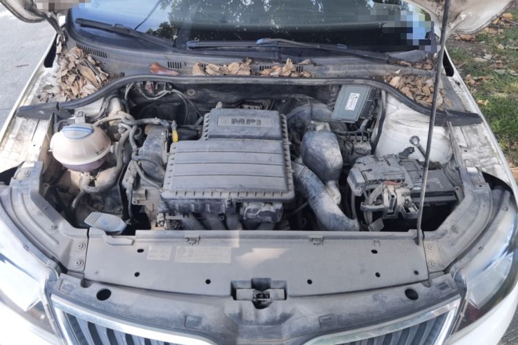 Used Skoda Rapid 2013 1.6L Manual Enjoyment Model Engine Bay