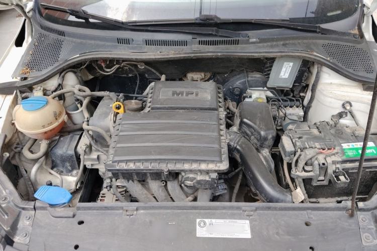 Used Skoda Rapid 2013 1.6L Manual Smart Selection Model Engine Bay