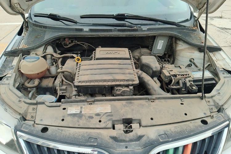 Used Skoda Rapid 2013 1.6L Manual Smart Selection Model Engine Bay