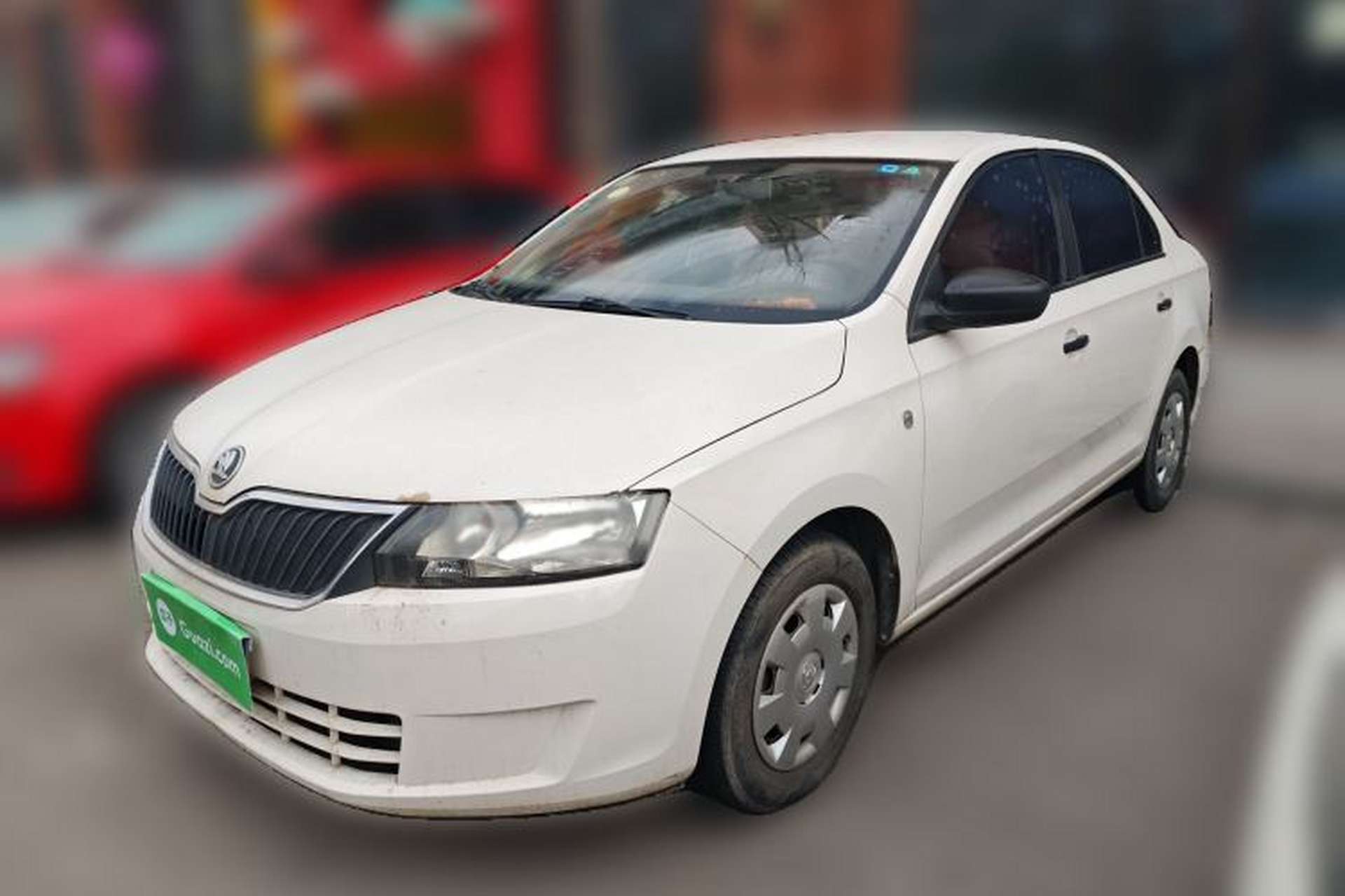 Used Skoda Rapid 2013 1.4L Manual Enjoyment Model Front Left 45 Deg
