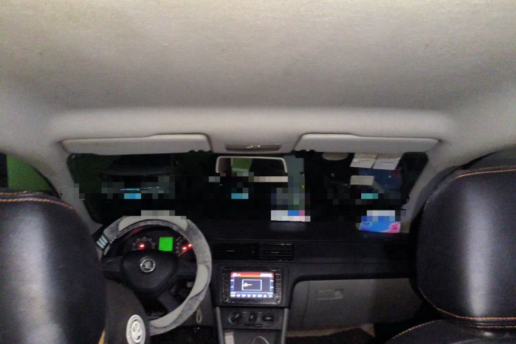 Used Skoda Rapid 2013 1.4L Manual Enjoyment Model Headliner